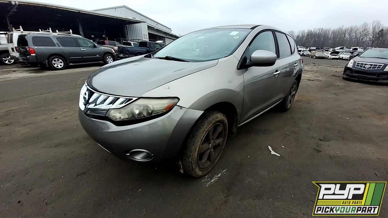 2010 NISSAN MURANO partes disponibles