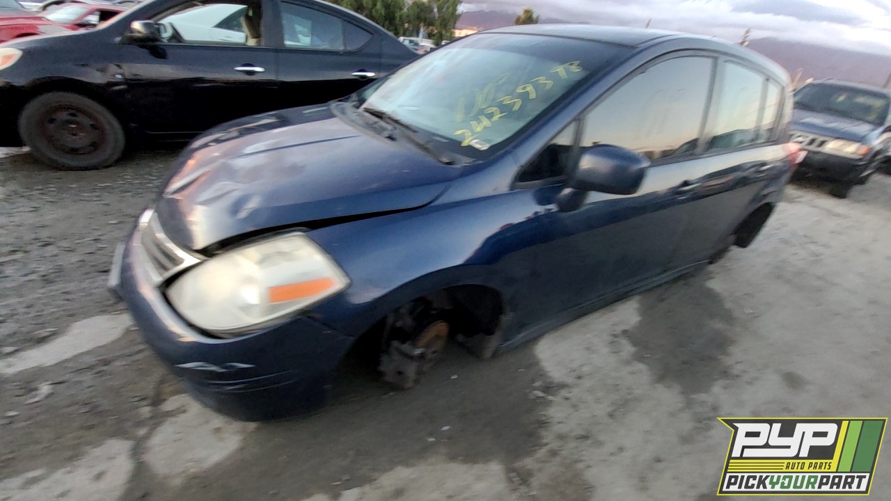 2012 NISSAN VERSA partes disponibles