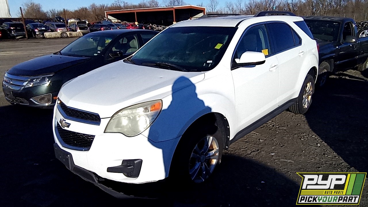 2011 CHEVROLET EQUINOX partes disponibles