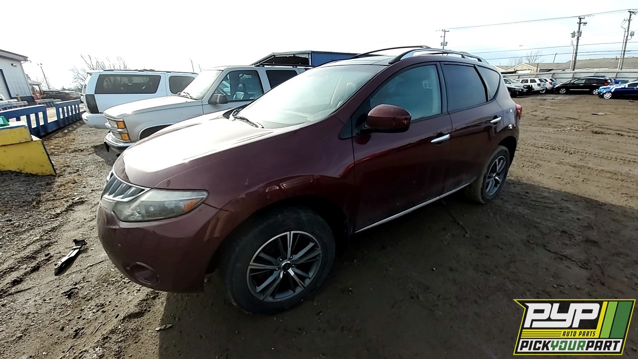 2009 NISSAN MURANO available for parts