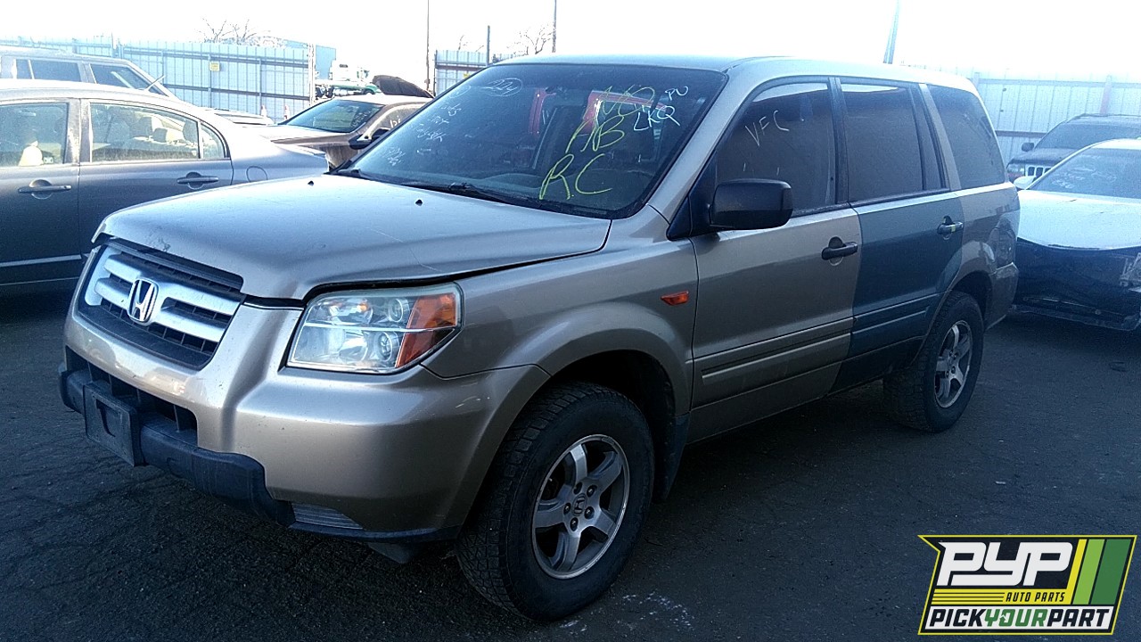 2007 HONDA PILOT partes disponibles