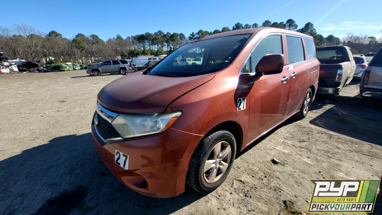 2012 NISSAN QUEST available for parts