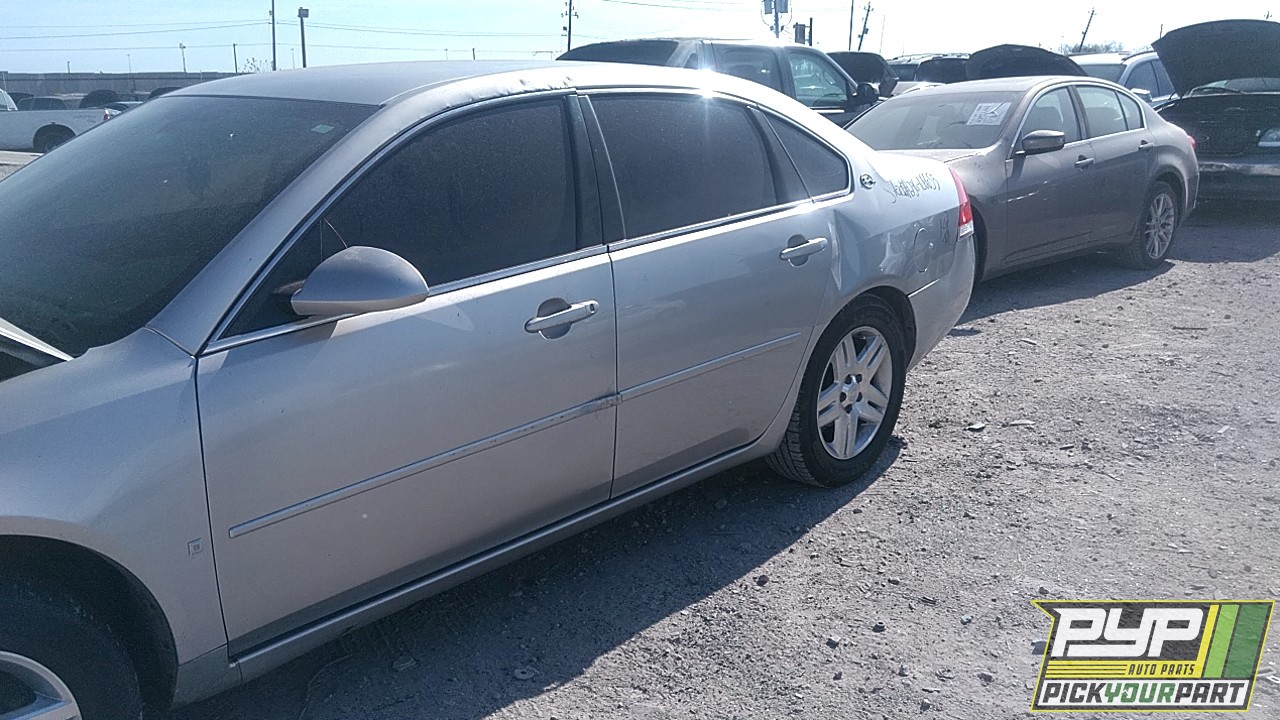 2006 CHEVROLET IMPALA partes disponibles