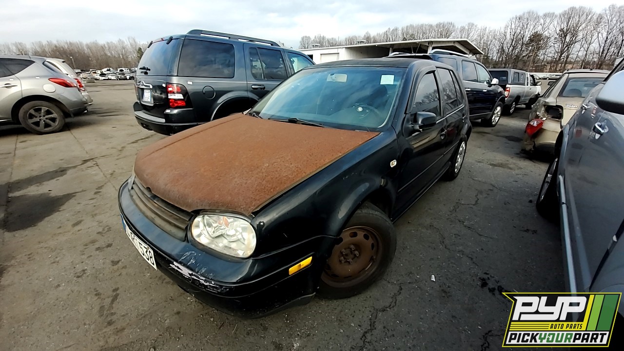 2003 VOLKSWAGEN GOLF partes disponibles