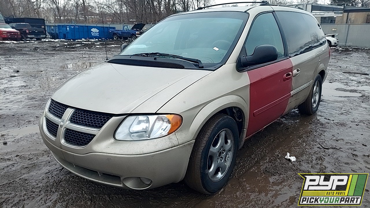 2002 DODGE GRAND CARAVAN partes disponibles