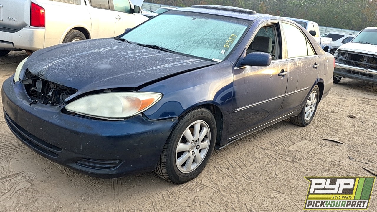 2002 TOYOTA CAMRY partes disponibles
