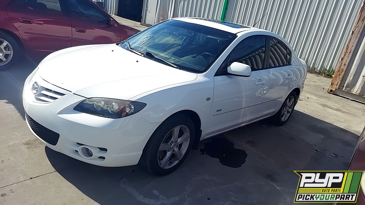 2005 MAZDA 3 available for parts
