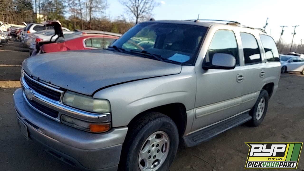 2004 CHEVROLET TAHOE partes disponibles