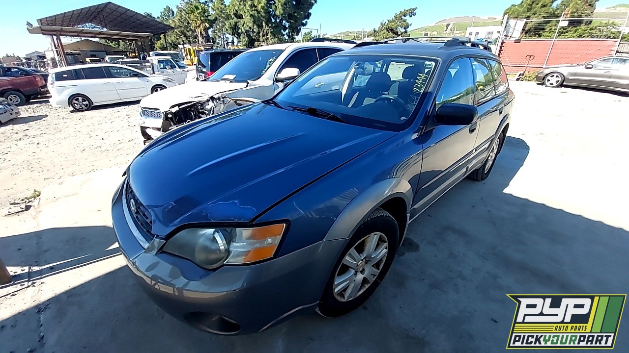 2005 SUBARU OUTBACK partes disponibles