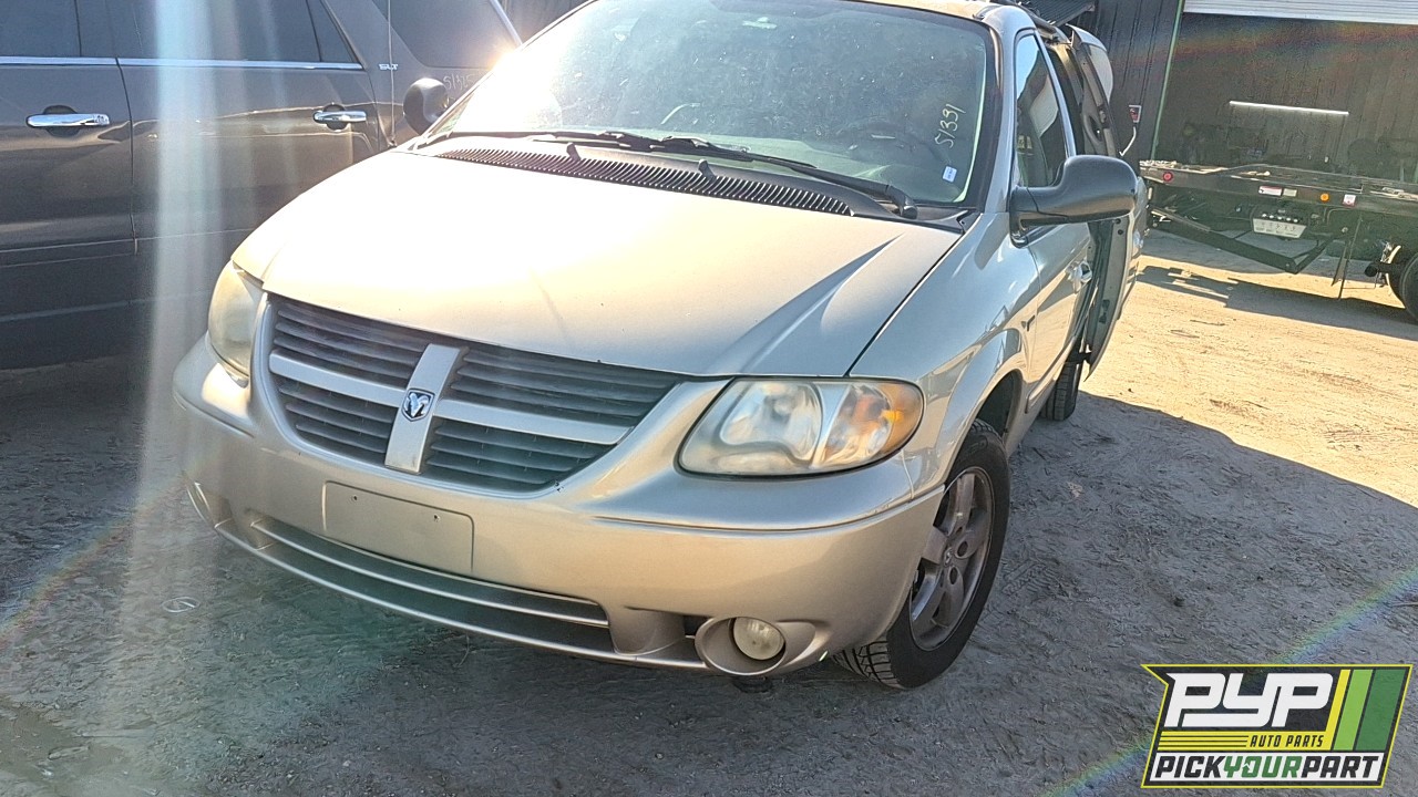 2005 DODGE GRAND CARAVAN partes disponibles