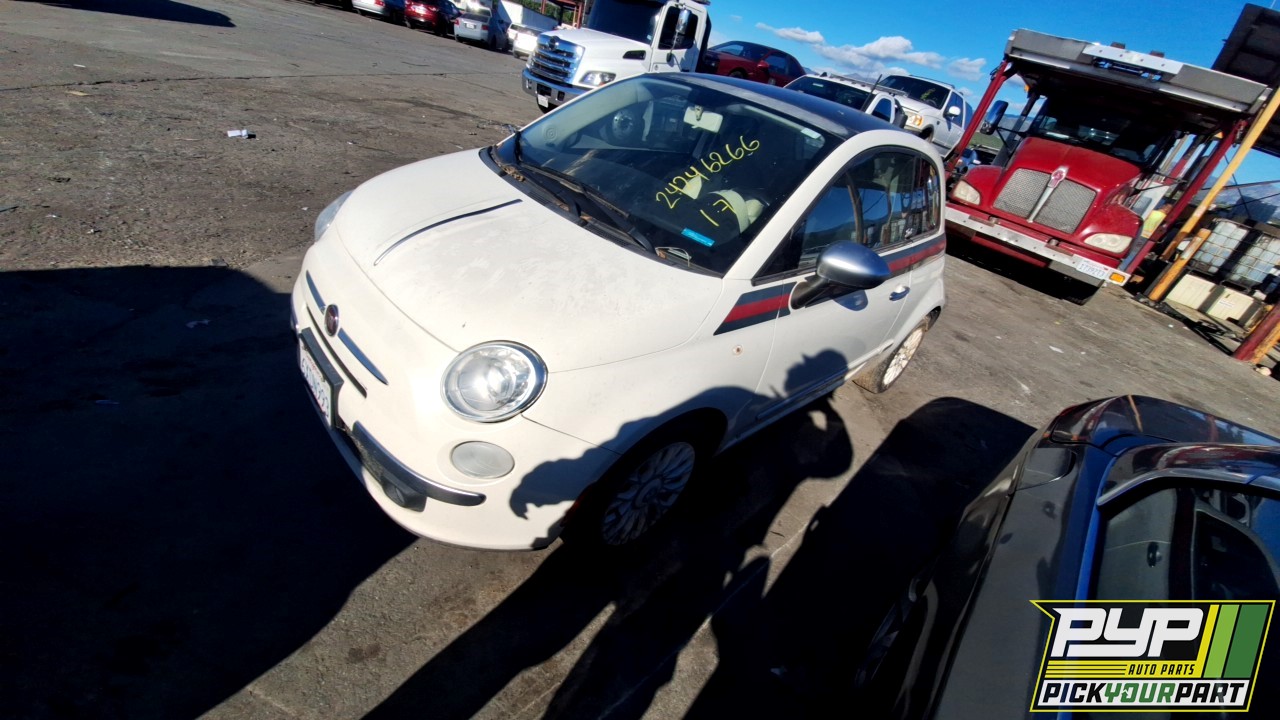 2012 FIAT 500 partes disponibles