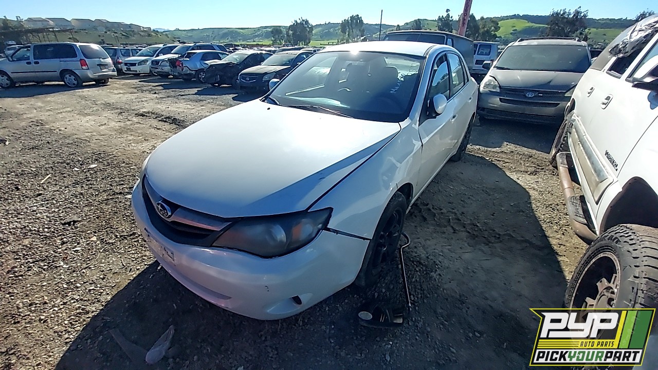2010 SUBARU IMPREZA partes disponibles