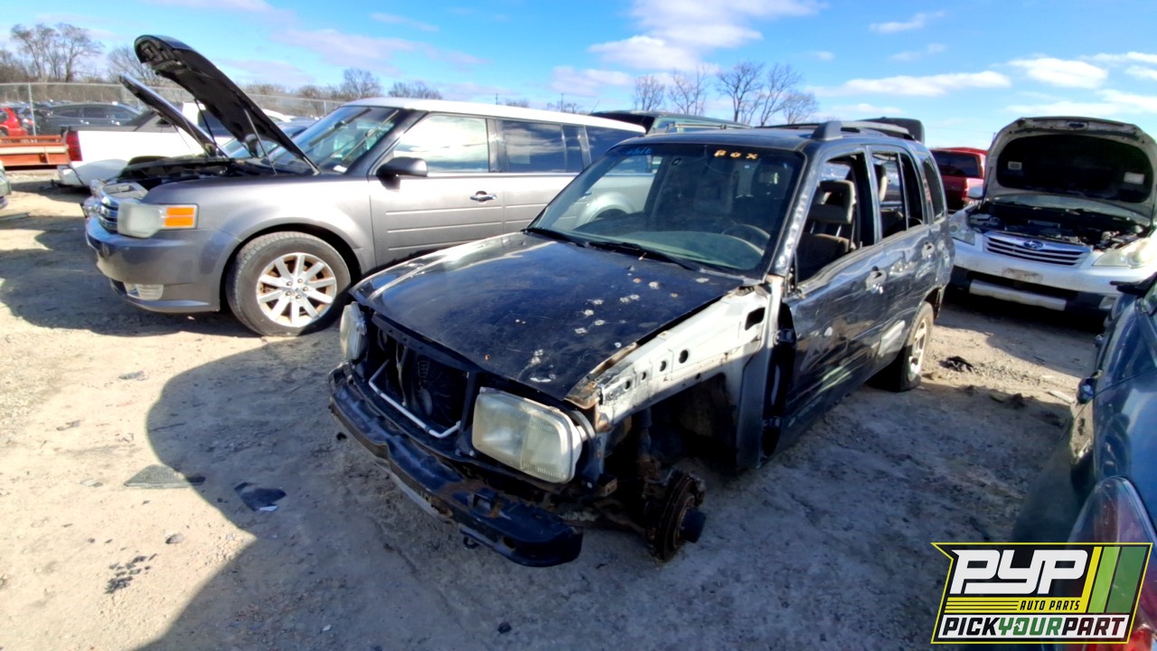 2004 CHEVROLET TRACKER partes disponibles