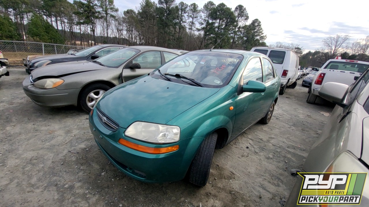 2004 CHEVROLET AVEO available for parts