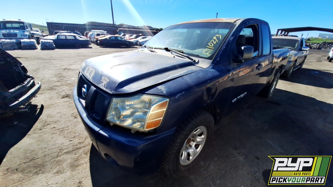 2007 NISSAN TITAN partes disponibles