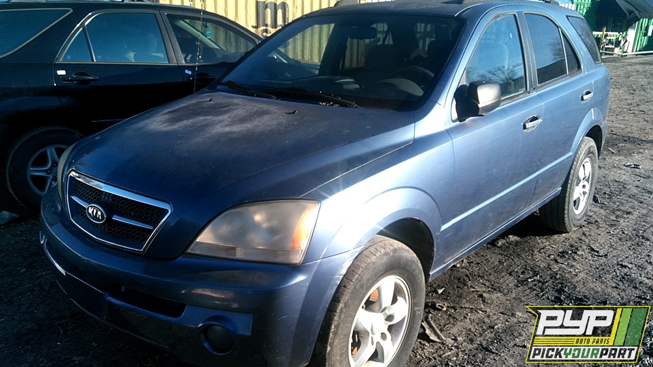 2006 KIA SORENTO partes disponibles