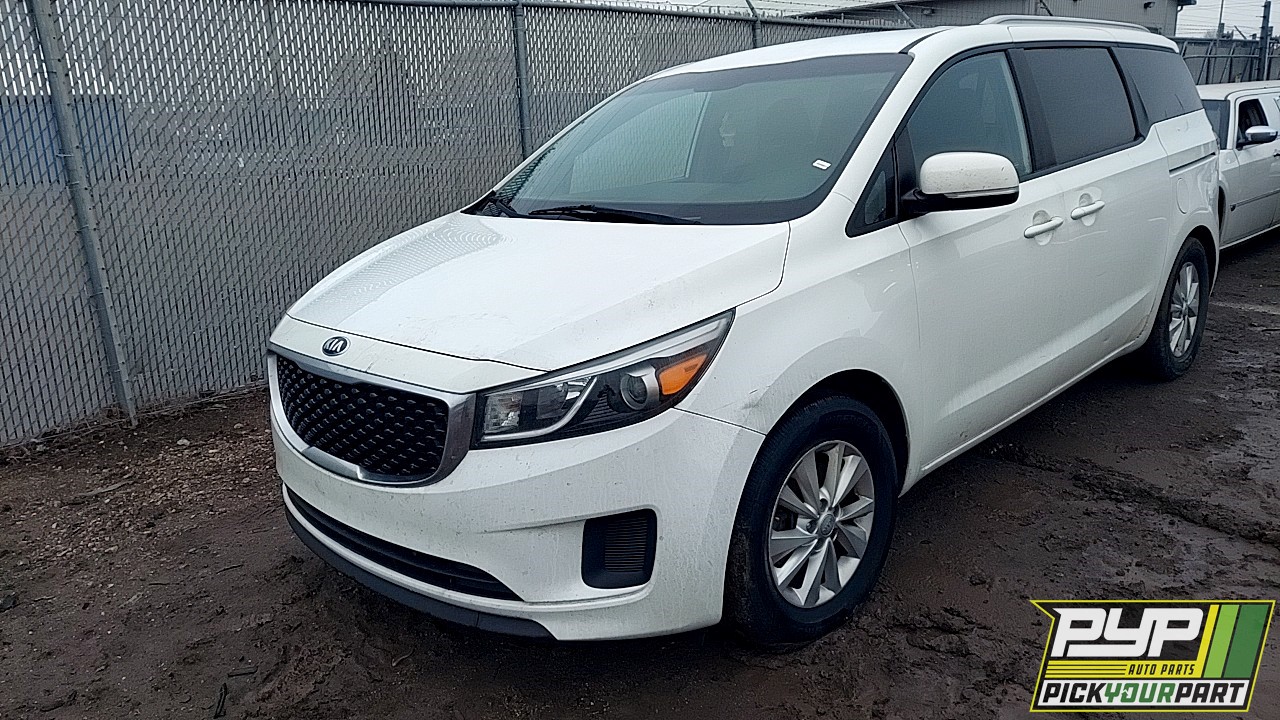 2016 KIA SEDONA partes disponibles