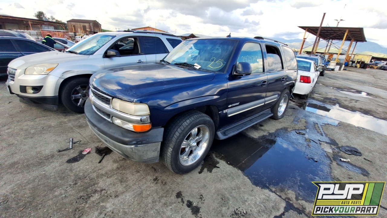 2003 CHEVROLET TAHOE partes disponibles