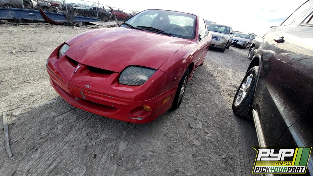 2001 PONTIAC SUNFIRE partes disponibles