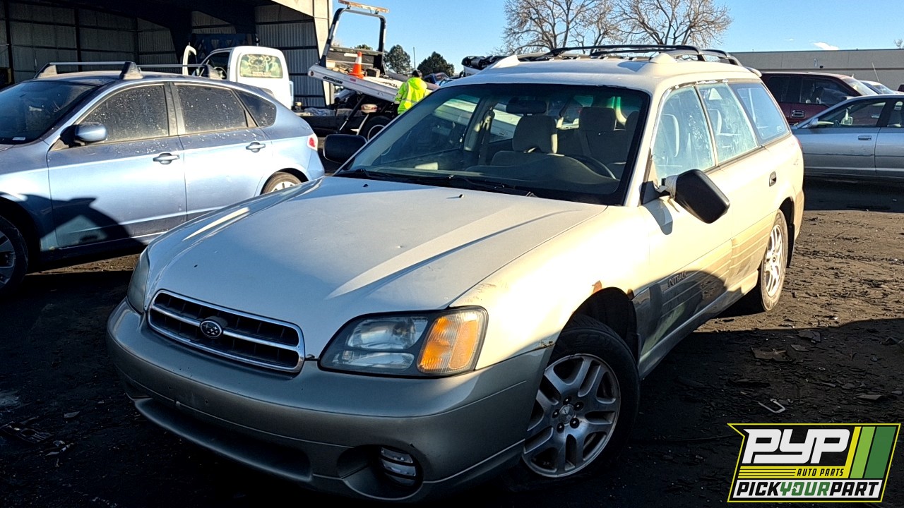 2002 SUBARU OUTBACK partes disponibles