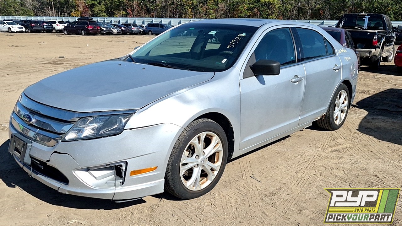 2012 FORD FUSION partes disponibles