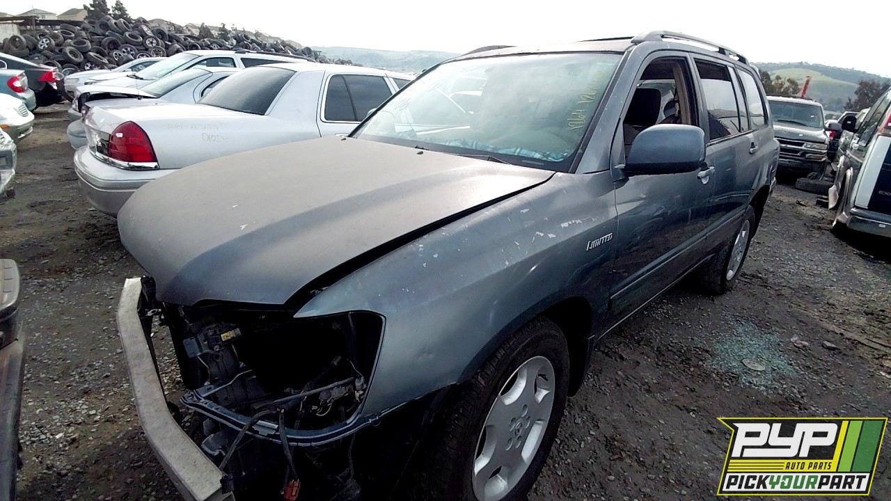 2004 TOYOTA HIGHLANDER partes disponibles