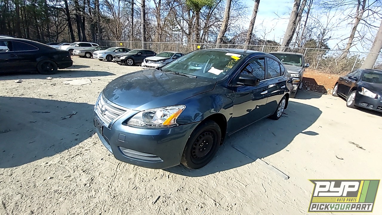 2014 NISSAN SENTRA partes disponibles