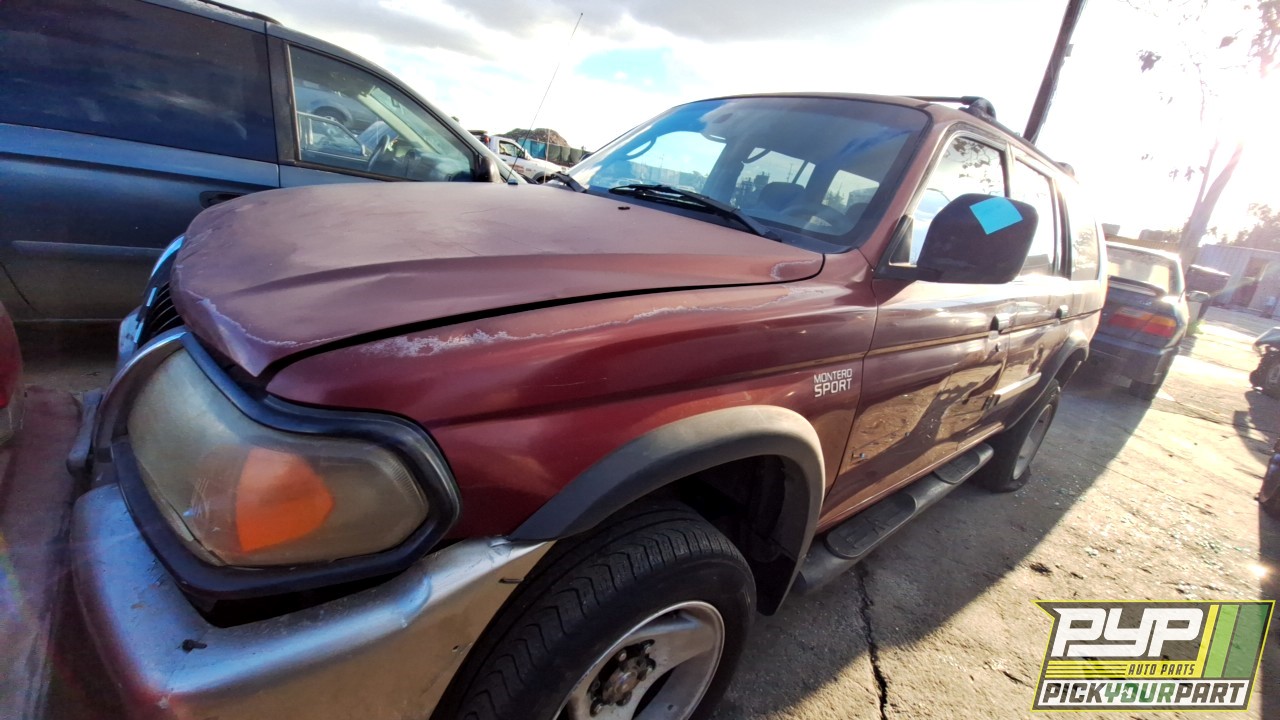 2000 MITSUBISHI MONTERO SPORT available for parts