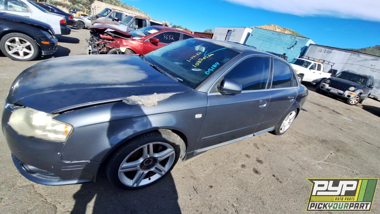 2006 AUDI A4 QUATTRO partes disponibles