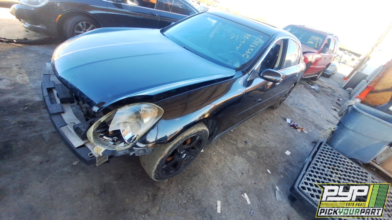 2003 INFINITI G35 available for parts