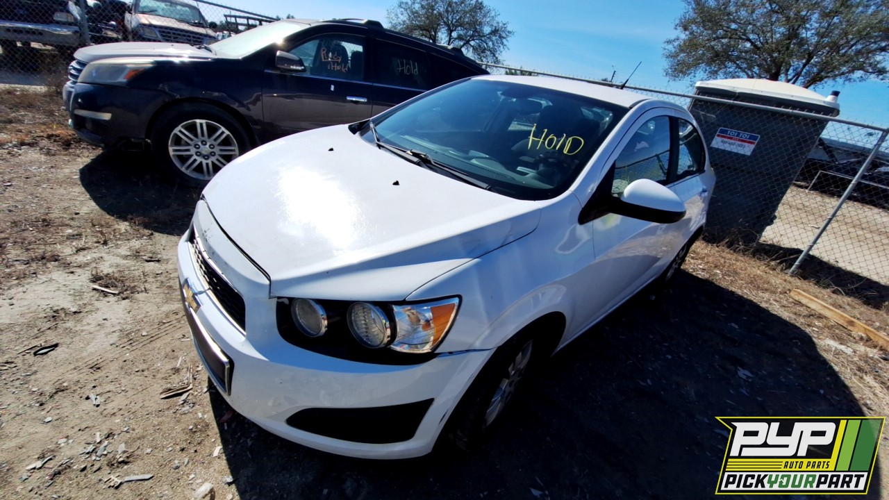 2013 CHEVROLET SONIC available for parts