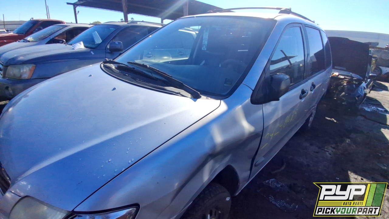 2001 MAZDA MPV partes disponibles