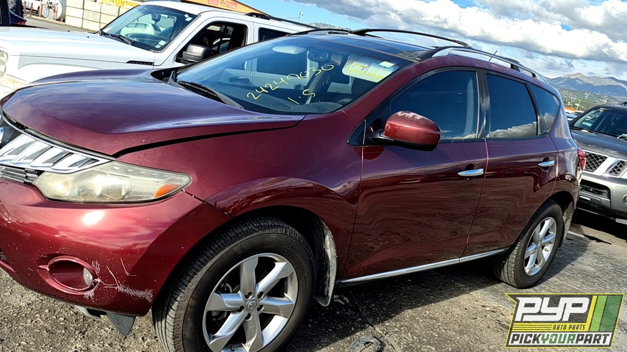 2010 NISSAN MURANO partes disponibles