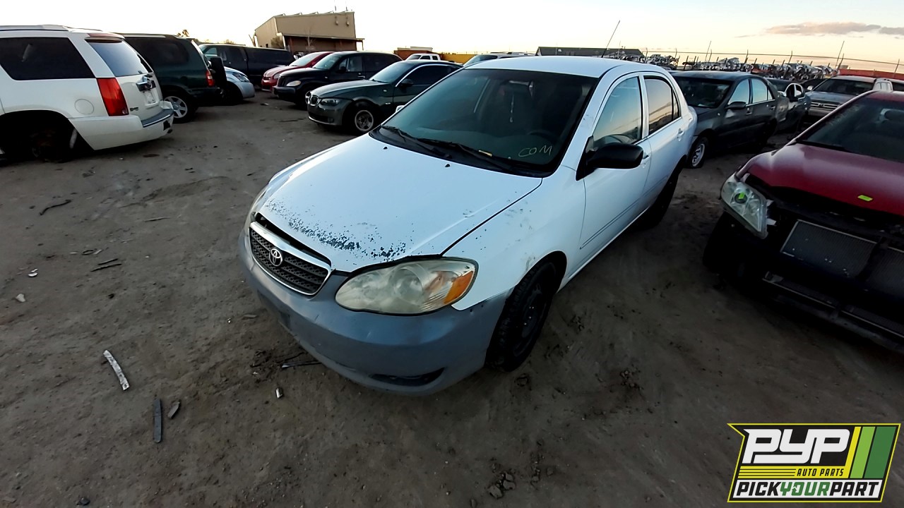 2005 TOYOTA COROLLA available for parts