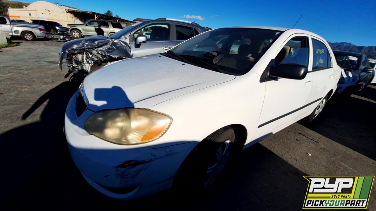 2008 TOYOTA COROLLA available for parts