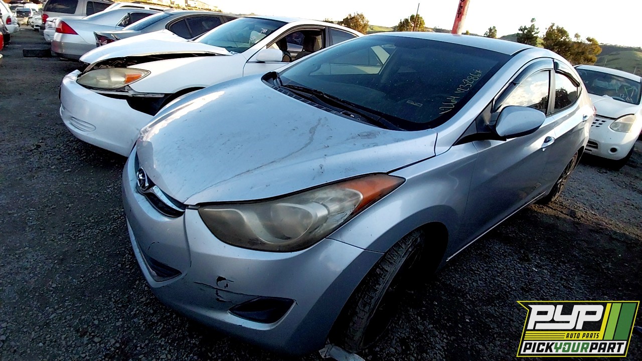2012 HYUNDAI ELANTRA partes disponibles