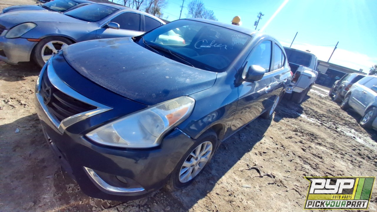 2015 NISSAN VERSA partes disponibles