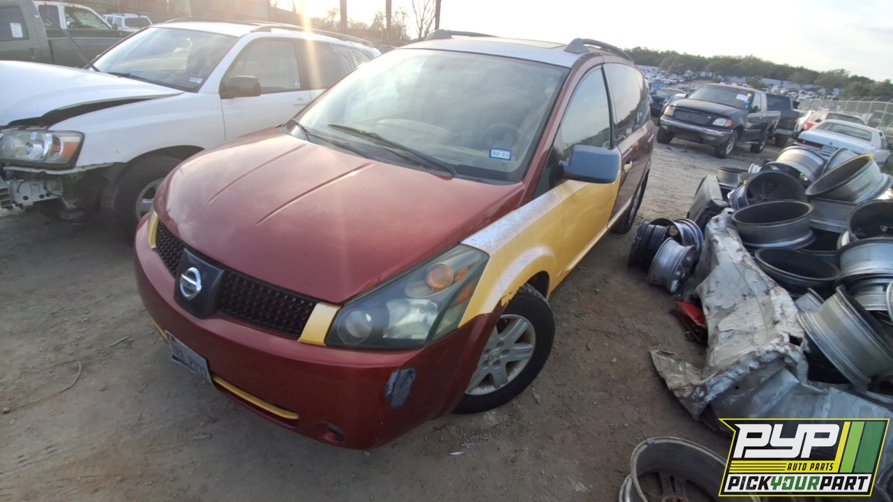 2005 NISSAN QUEST partes disponibles