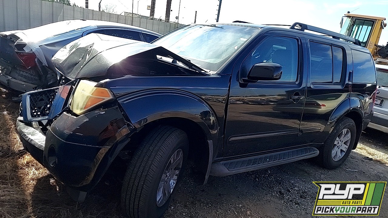 2005 NISSAN PATHFINDER partes disponibles