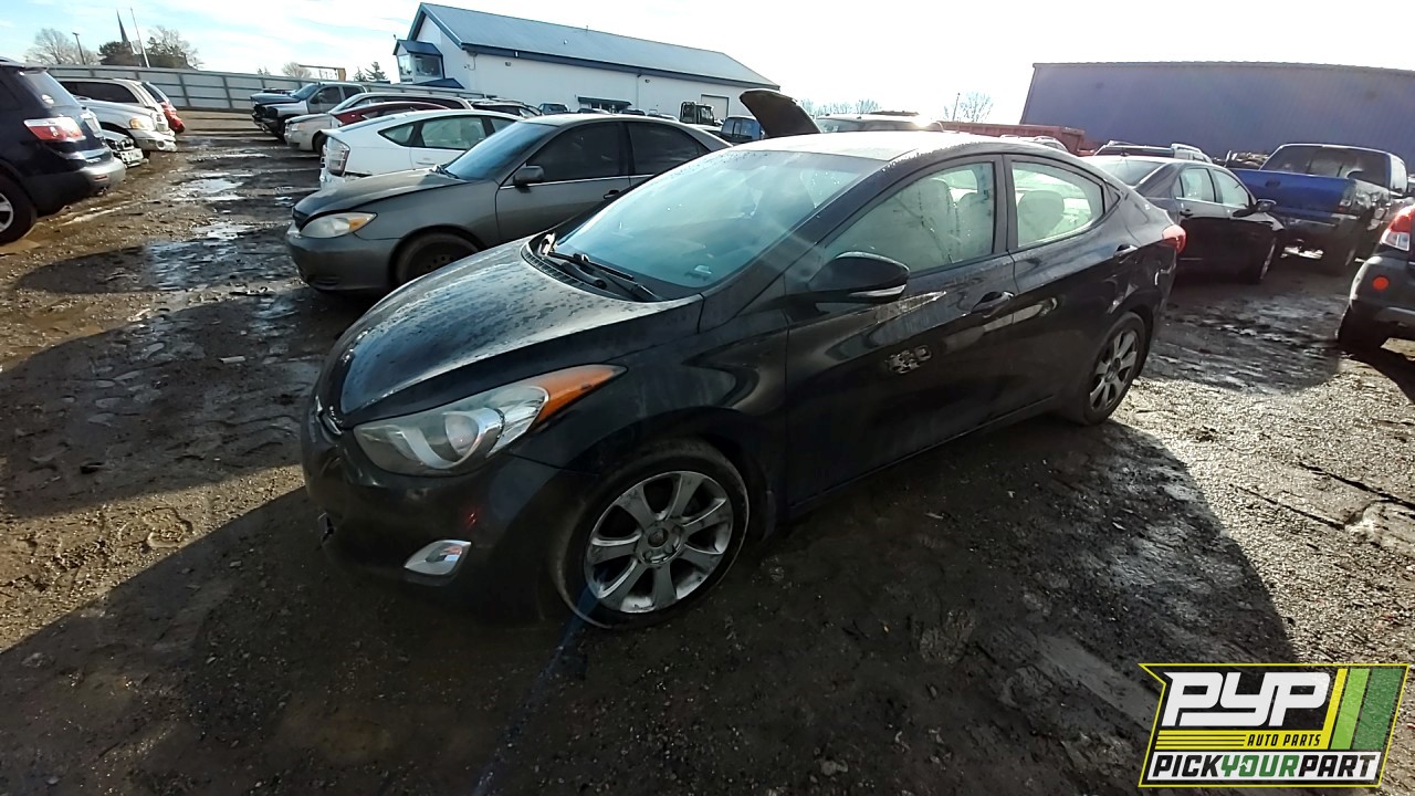2012 HYUNDAI ELANTRA partes disponibles