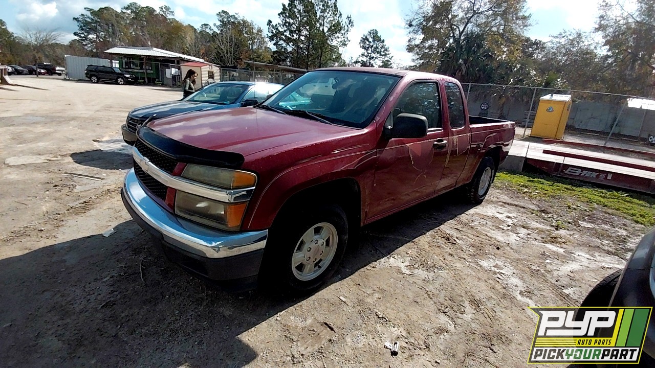 2004 CHEVROLET COLORADO partes disponibles