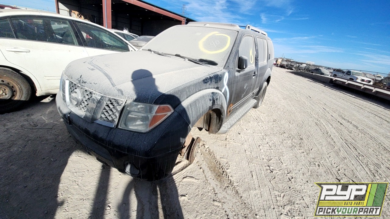 2006 NISSAN PATHFINDER partes disponibles