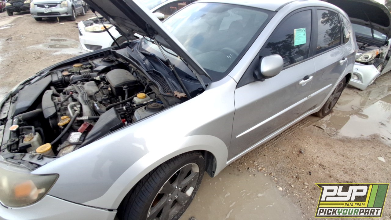 2011 SUBARU IMPREZA partes disponibles