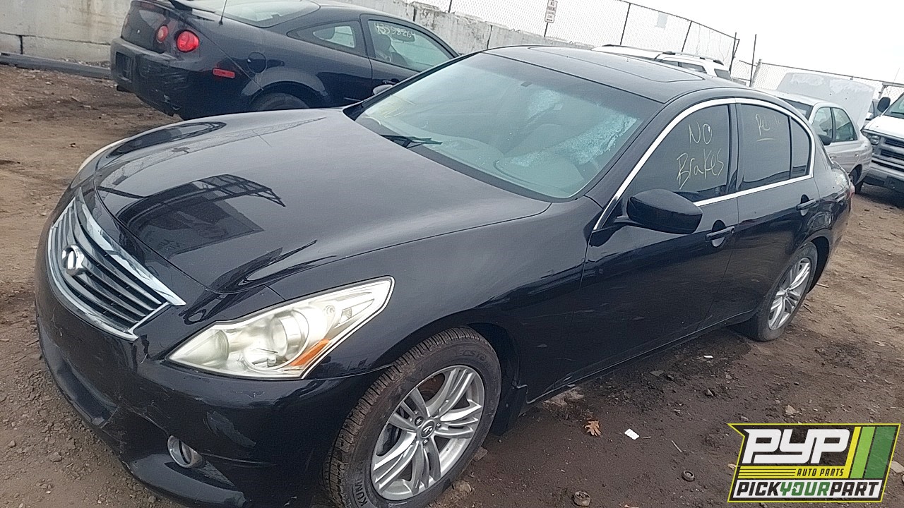 2012 INFINITI G37 available for parts
