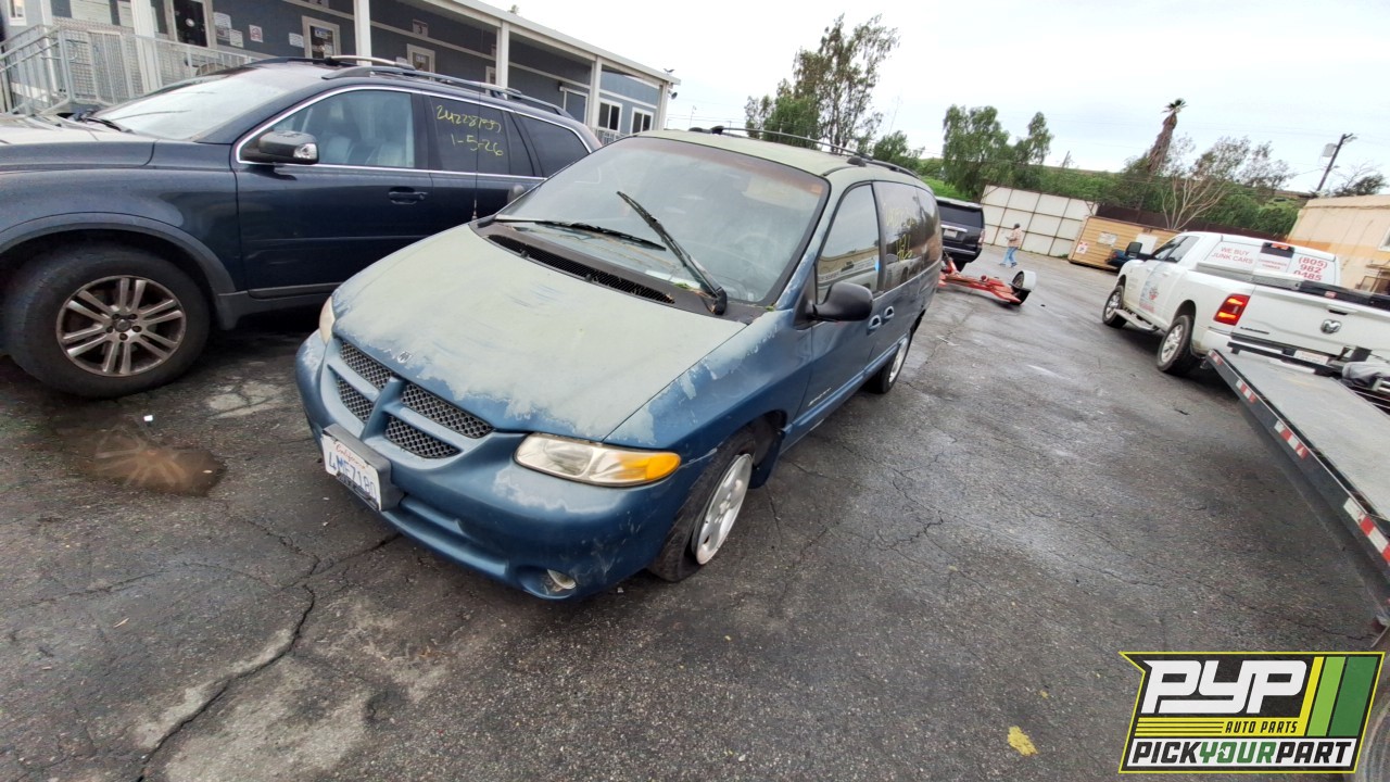 2000 DODGE GRAND CARAVAN partes disponibles