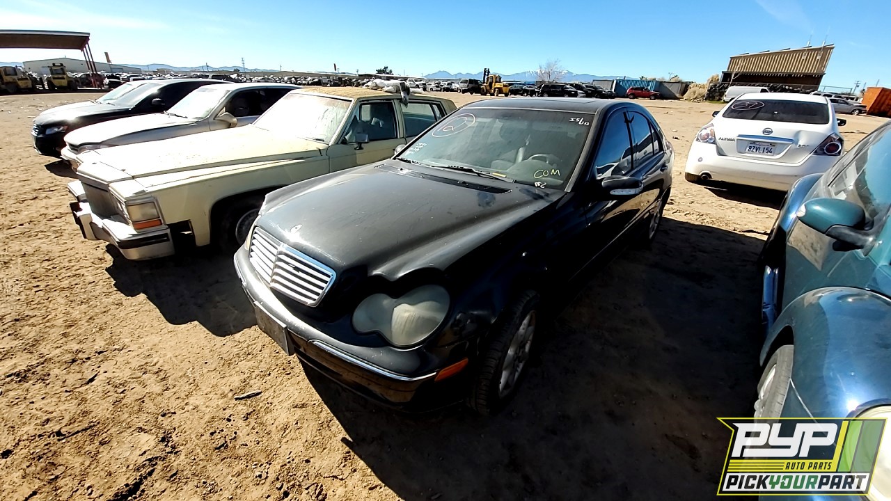 2002 MERCEDES-BENZ C240 available for parts