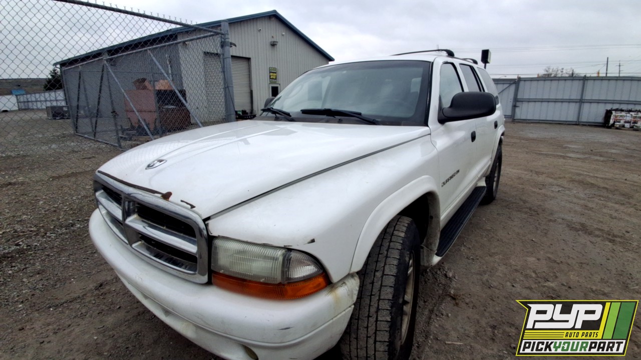 2001 DODGE DURANGO partes disponibles