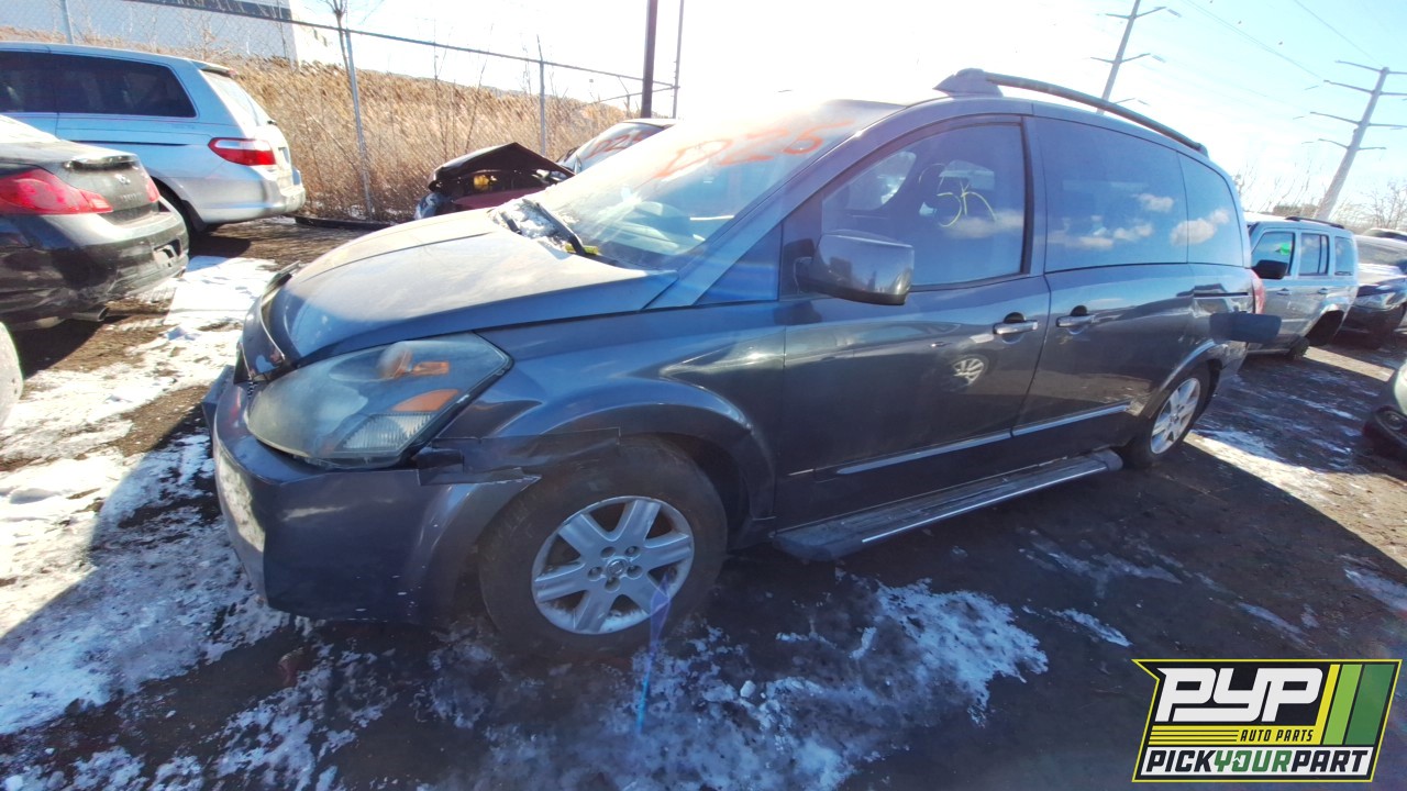 2004 NISSAN QUEST available for parts
