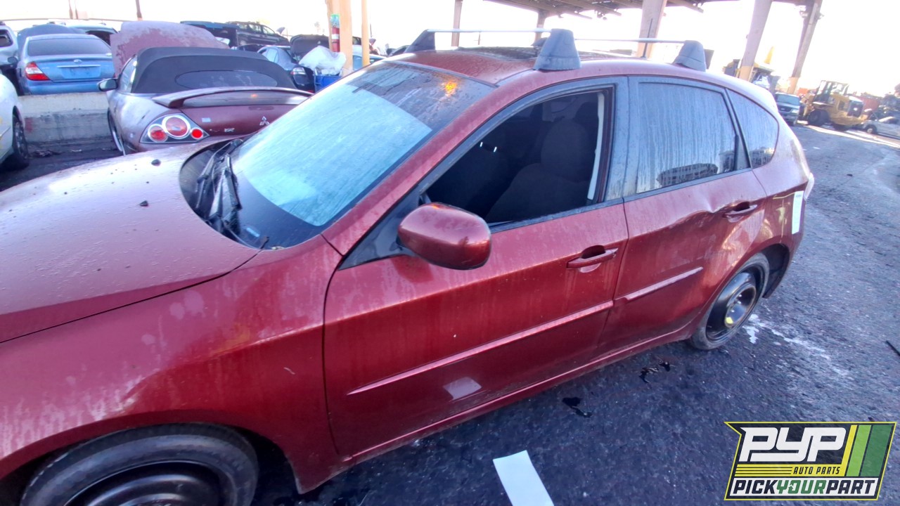 2010 SUBARU IMPREZA partes disponibles