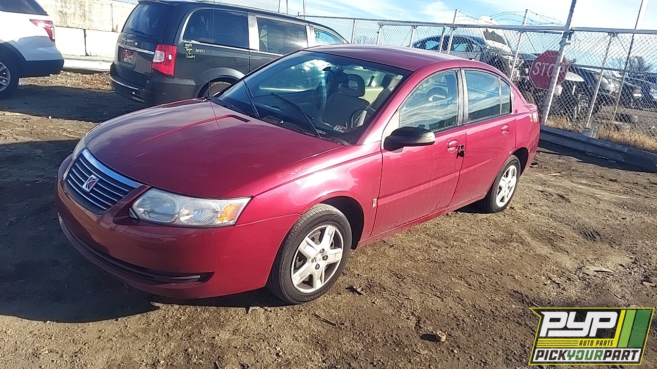 2007 SATURN ION partes disponibles